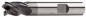 Preview: VHM Ø 20,0 mm Z=4 ca.35/38° Flachstirn Inox (M)